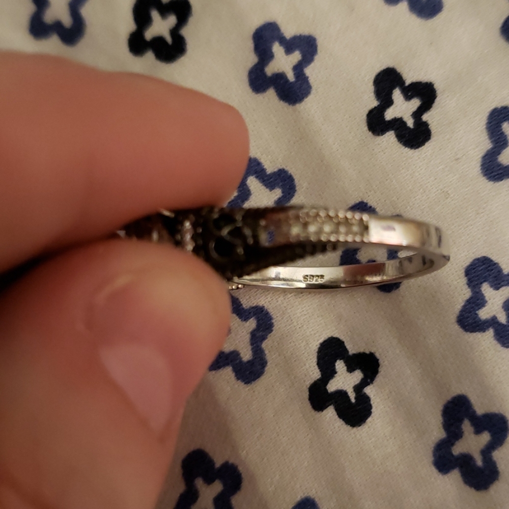 Skull wedding ring set - Picture 7 of 8